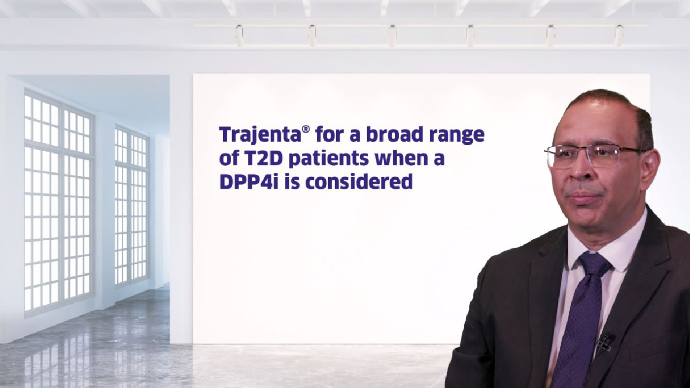 Video of Professor Kalra from India speaking about Trajenta