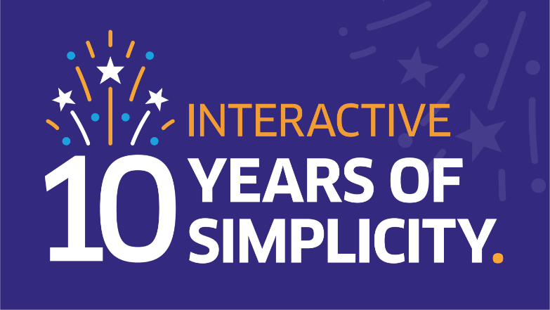 10 Years of Simplicity Interactive Infographic
