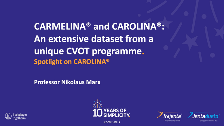 A unique CVOT programme – spotlight on CAROLINA